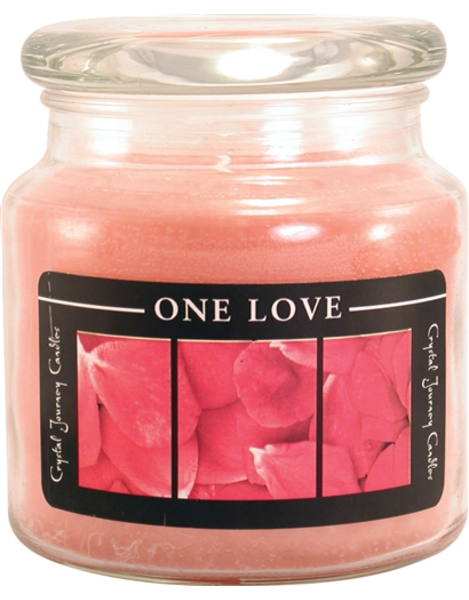 Crystal Journey Jar Candle-One Love