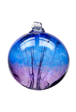 Kitras 6” Olde English Witch Ball-Cobalt/Amethyst