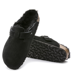 Birkenstock Boston Clog with Shearling Fur Lining