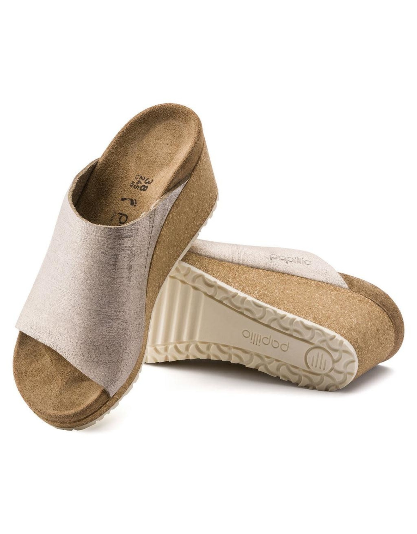 Birkenstock Namica Suede Slid Wedge Sandal