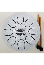Kala Imports UFO Meditation Drum 16cm-White