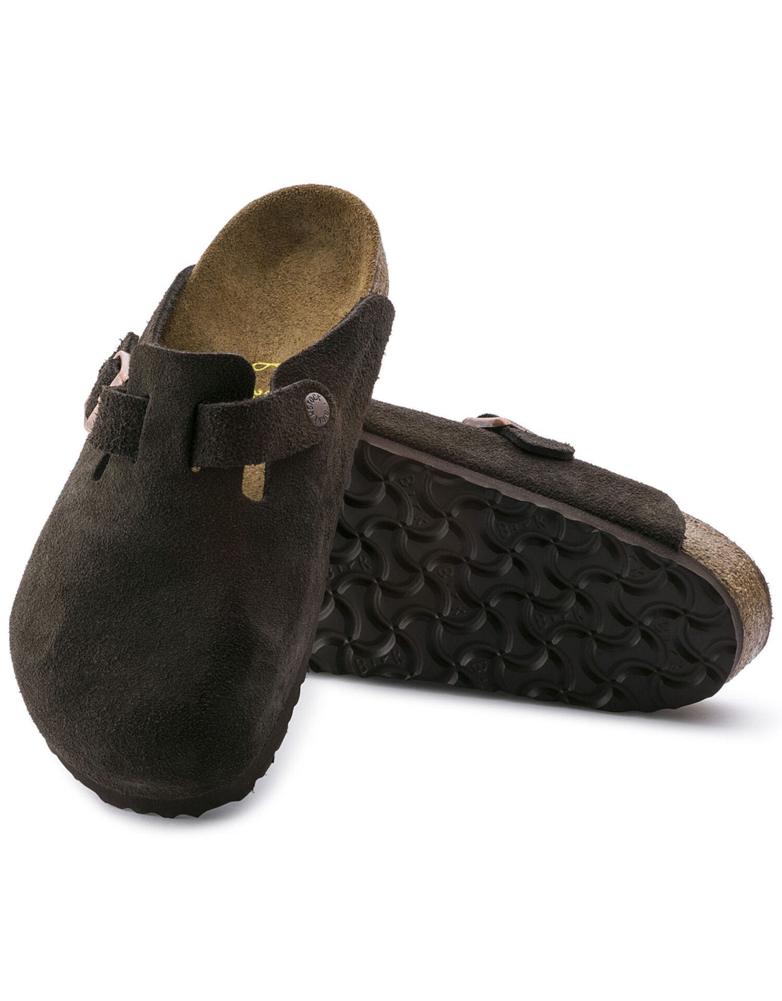 Birkenstock Boston Clog Suede Soft Footbed