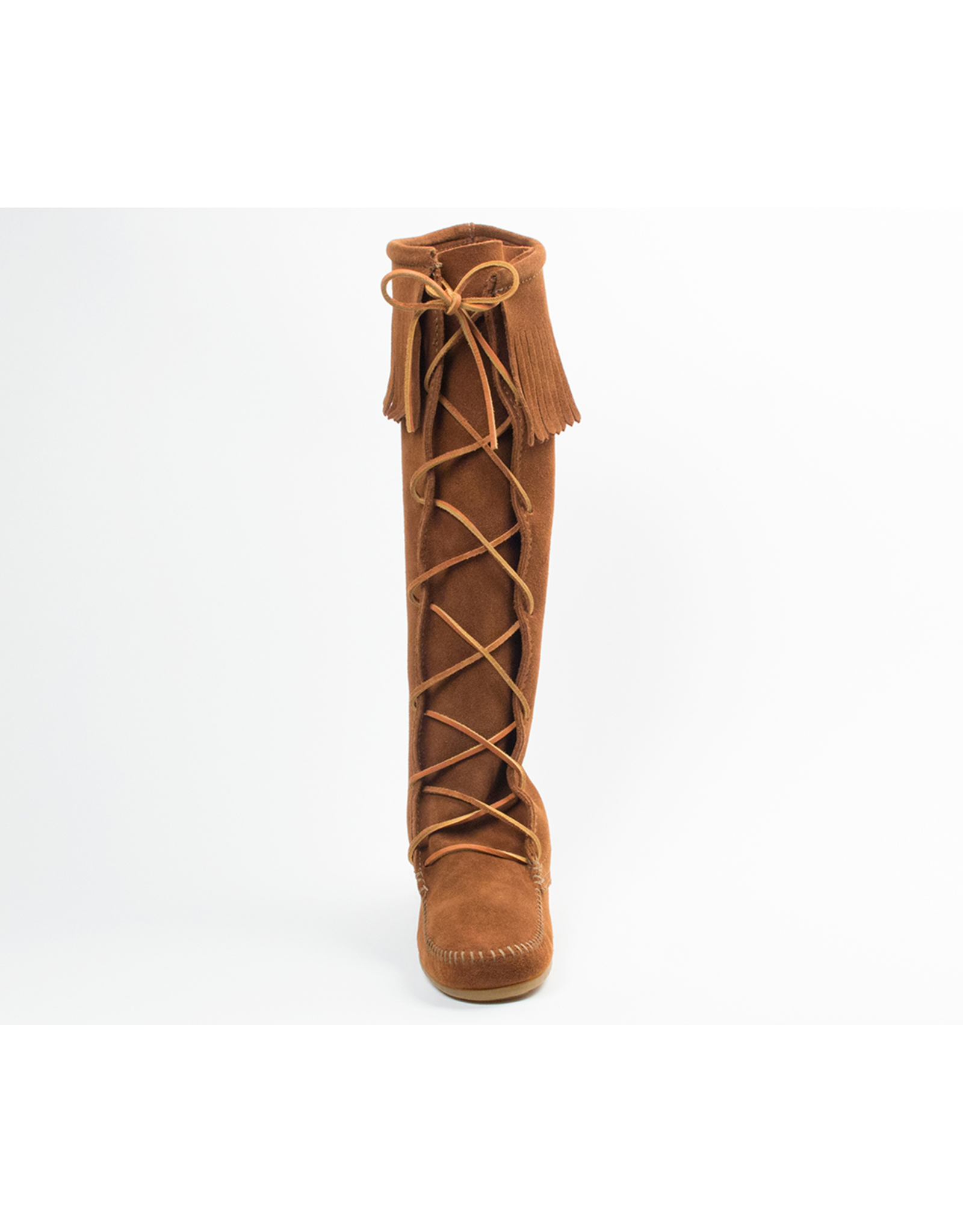 Minnetonka Front Lace Knee High Boot