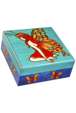 Enchanted Boxes Fairy of the Butterflies Wood Box