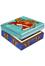 Enchanted Boxes Fairy of the Butterflies Wood Box