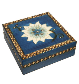 Enchanted Boxes Chakra Tierra Flower Wood Box
