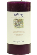 Crystal Journey Pillar 3x6 Candle-Healing