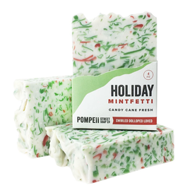Pompeii Holiday Peppermint Soap 4 oz.