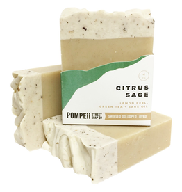 Pompeii Citrus Sage Soap 4 oz.