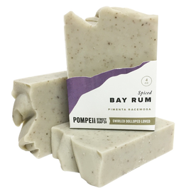 Pompeii Bay Rum Soap 4 oz.