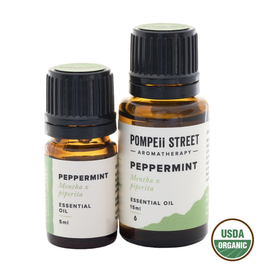 Pompeii Organic Peppermint Essential Oil 15ml