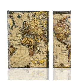 Enchanted Boxes Map Safe Book Box