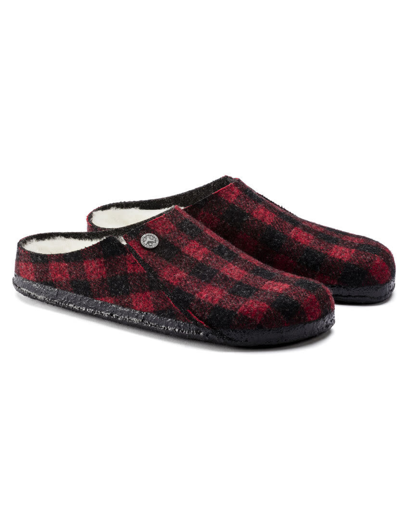 Birkenstock Zermatt Shearling Plaid Slipper