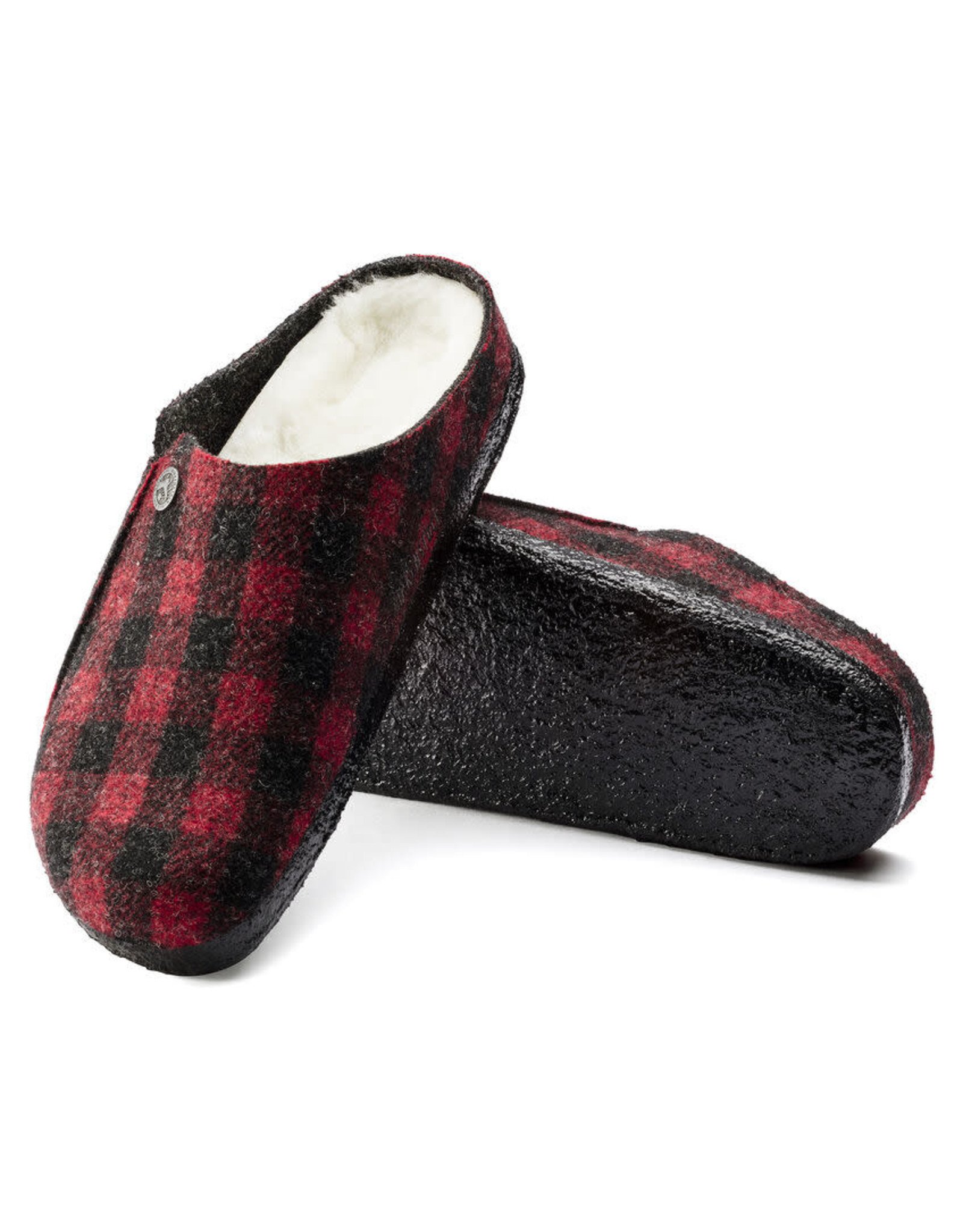 Birkenstock Zermatt Shearling Plaid Slipper