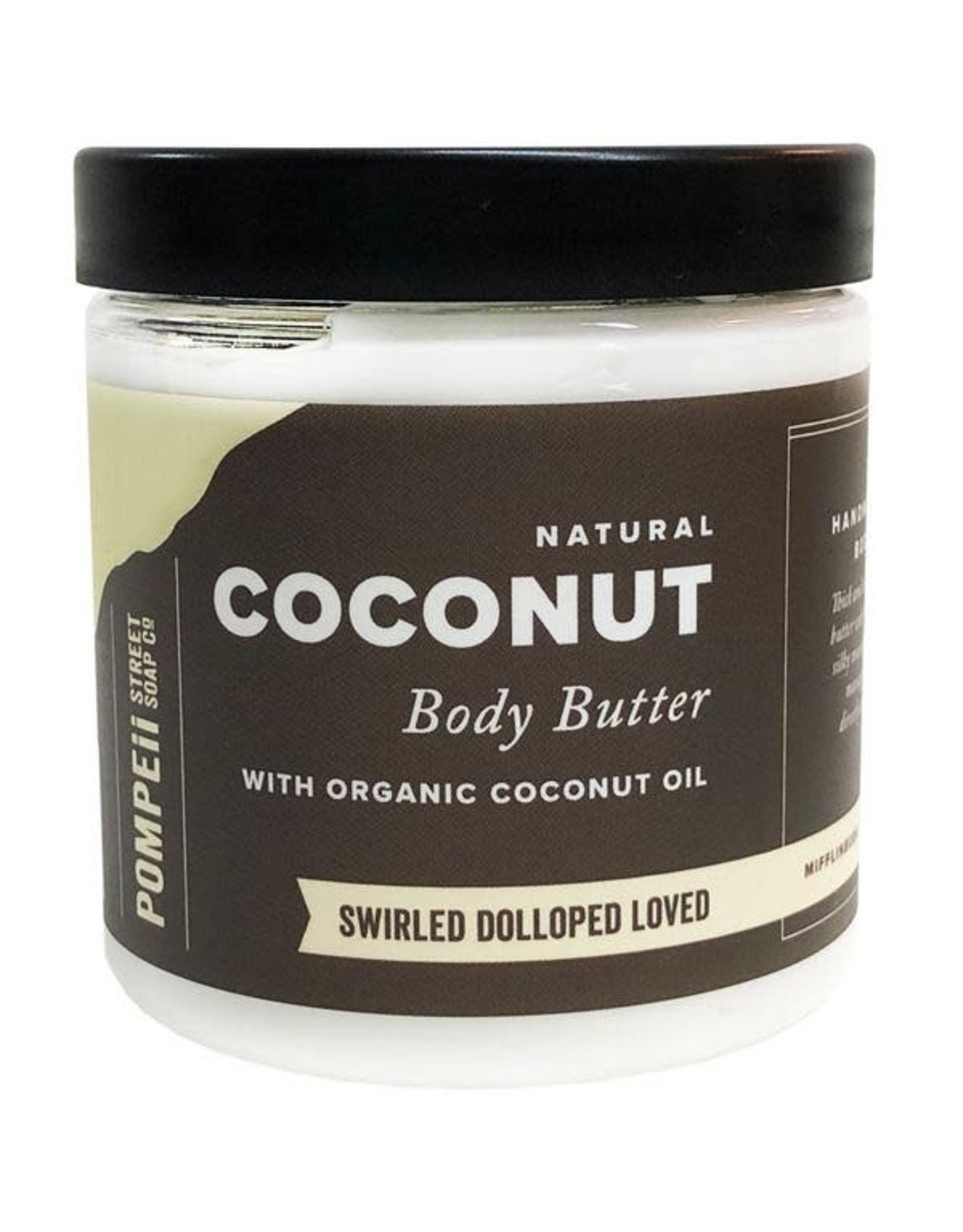 Pompeii Body Butter Coconut  8.5 oz.