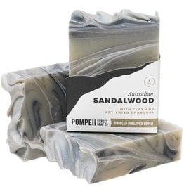 Pompeii Sandalwood Clay Soap Bar