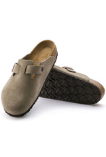 Birkenstock Boston Suede Soft Footbed Clog