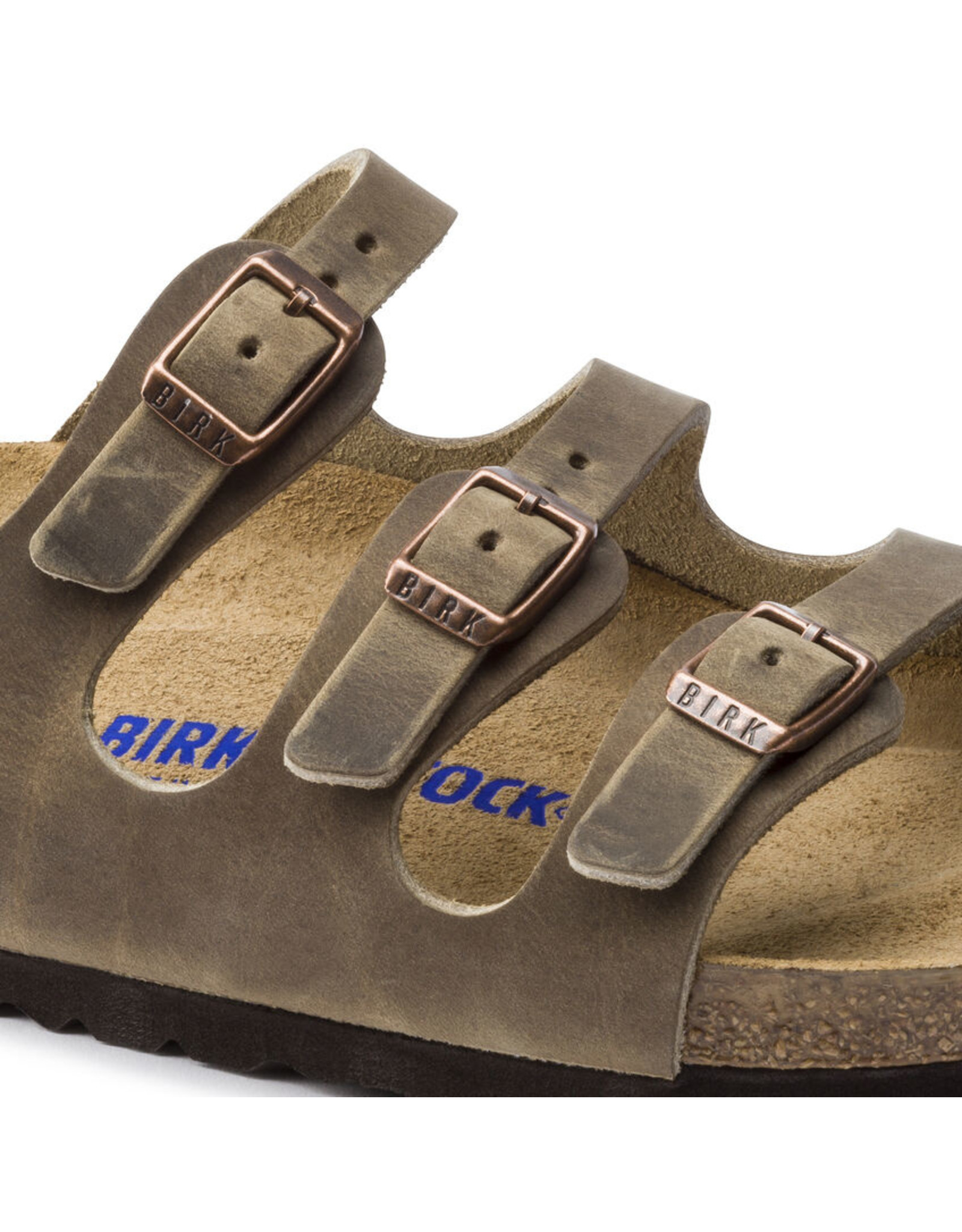 Birkenstock Florida Oiled Leather Soft Footbed Sandal