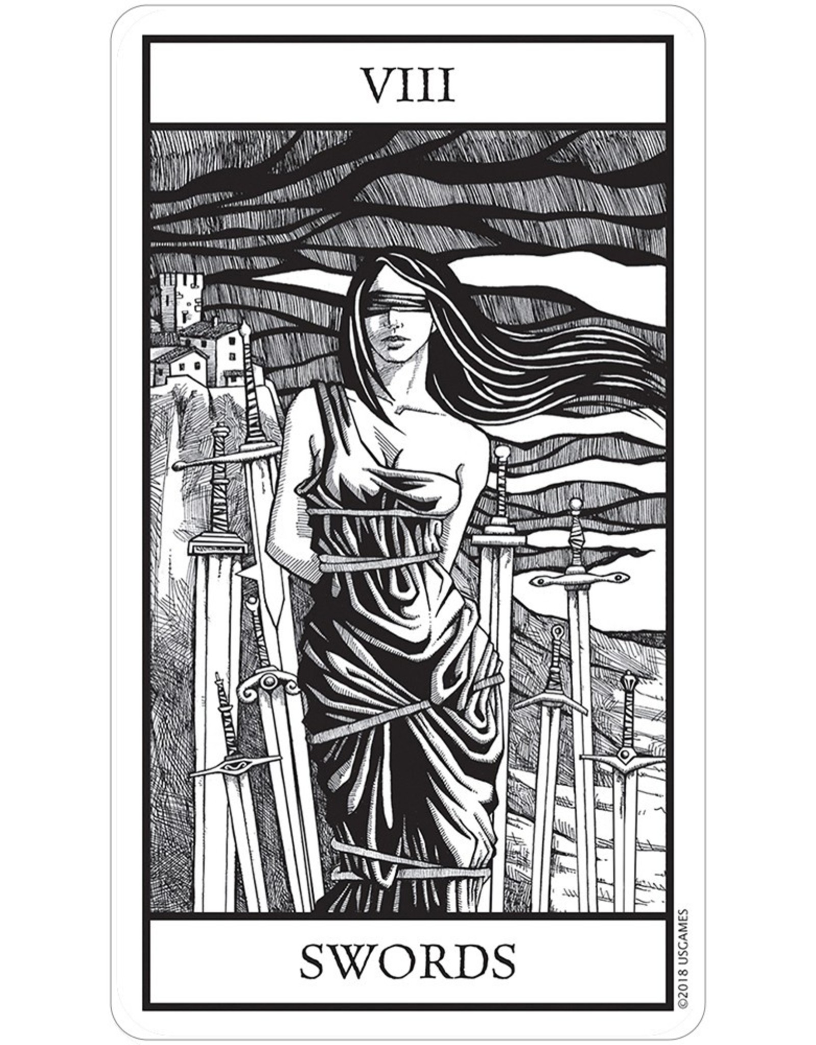 US Games Bianco Nero Tarot