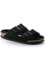 Birkenstock Arizona Suede Shearling Fur Sandal