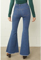 Entro High-Waisted Bell Bottom Jeans