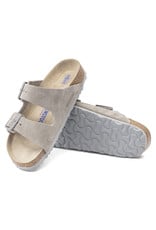 Birkenstock Arizona Suede Soft Footbed Sandal