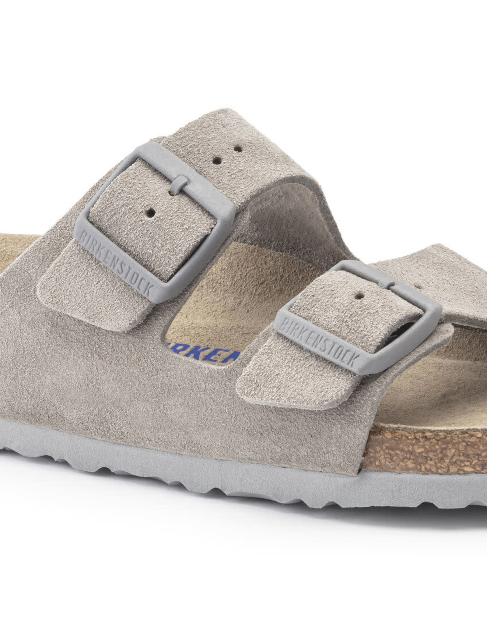 Birkenstock Arizona Suede Soft Footbed Sandal