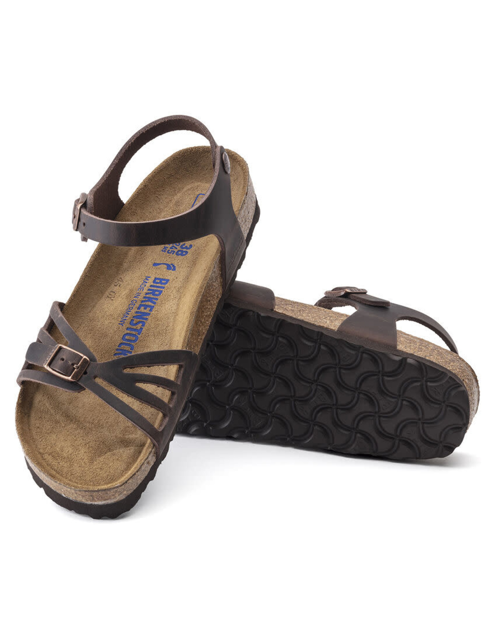 Birkenstock Bali Oiled Leather Soft Footbed Sandal