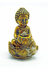 Fantasy Gifts Small Baby Buddha Backflow Burner