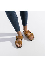 Birkenstock Arizona Suede Soft Footbed Sandal