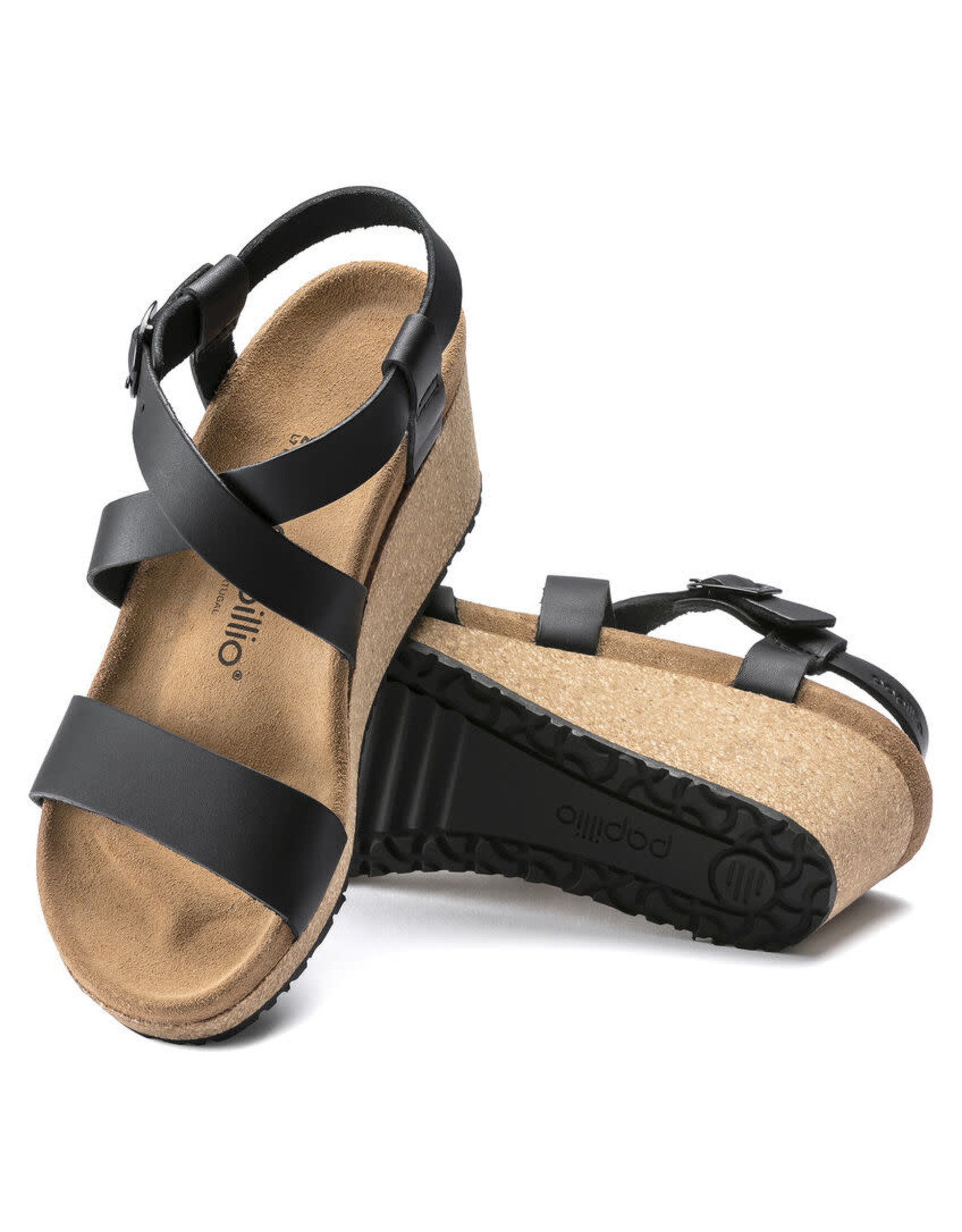 Birkenstock Sibyl Leather Wedge Sandal