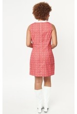 Smak Parlour Heart Print Mod Dress