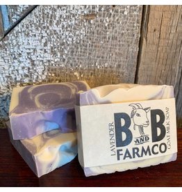 B & B Farm Co. Lavender Goat Milk Soap
