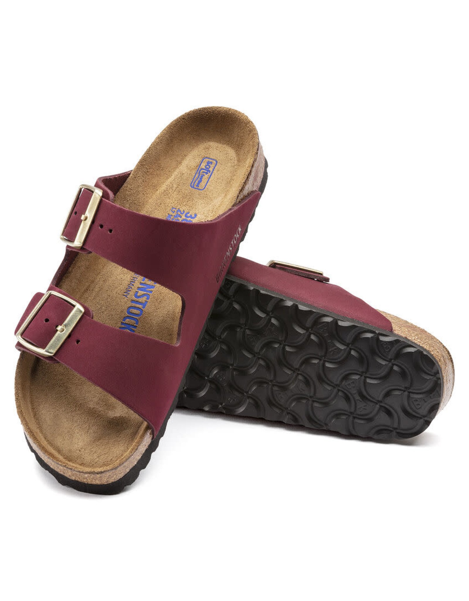 Birkenstock Arizona Nubuck Leather Soft Footbed