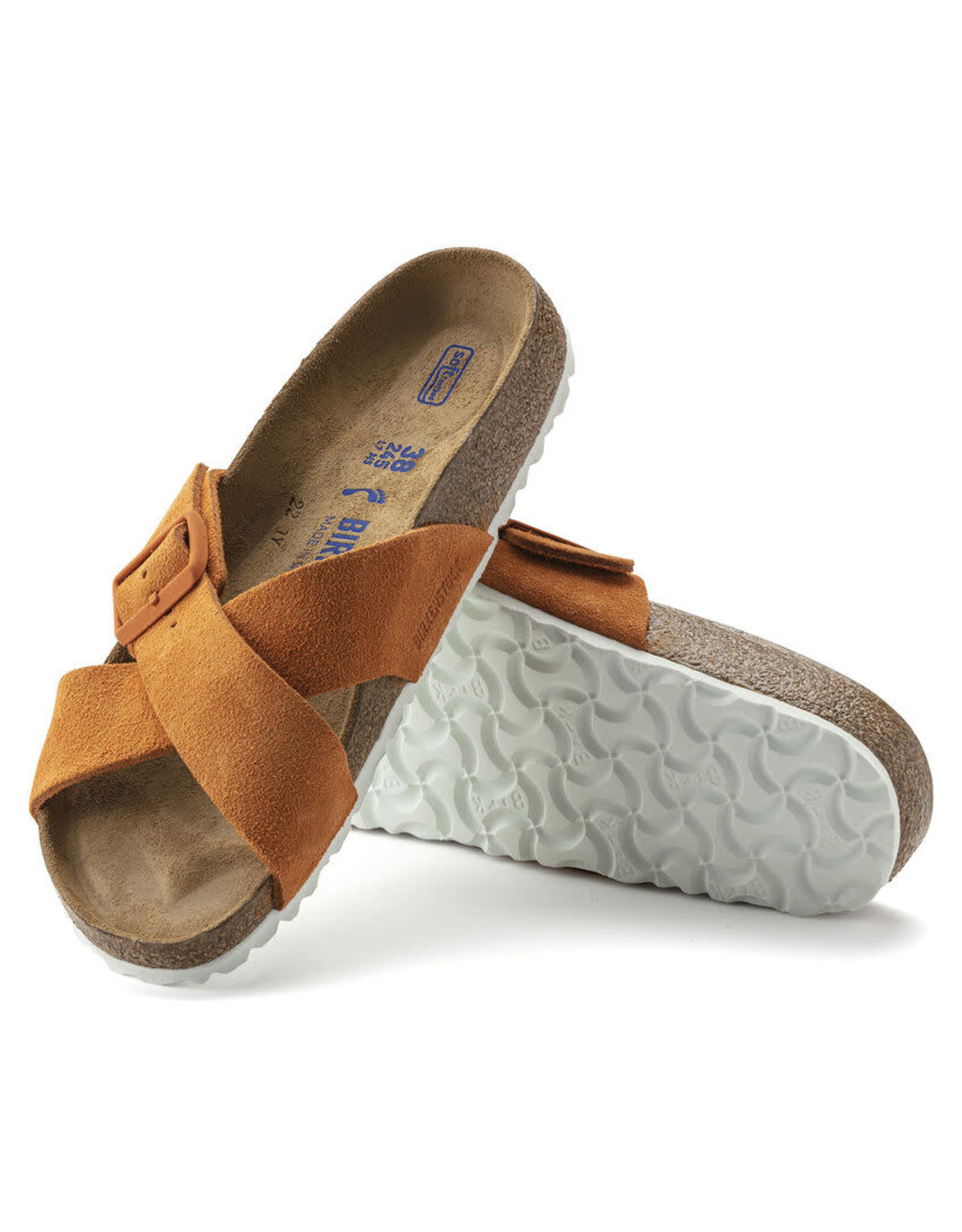 Birkenstock Siena Suede Soft Footbed Sandal