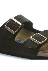 Birkenstock Arizona Suede Sandal Soft Footbed