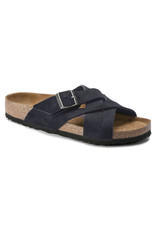 Birkenstock Lugano Suede Soft Footbed Sandal