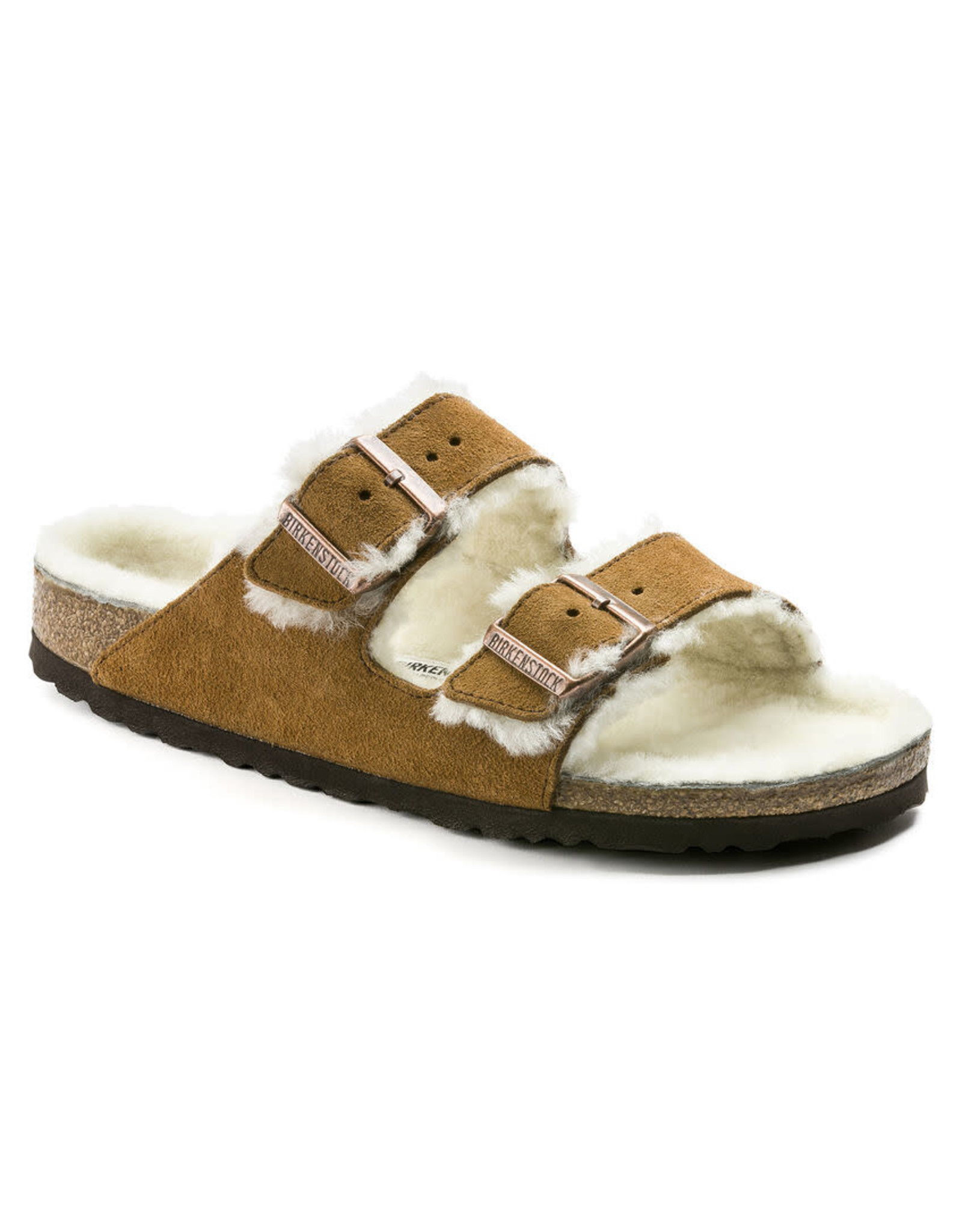 Birkenstock Arizona Suede with Shearling Fur Lining