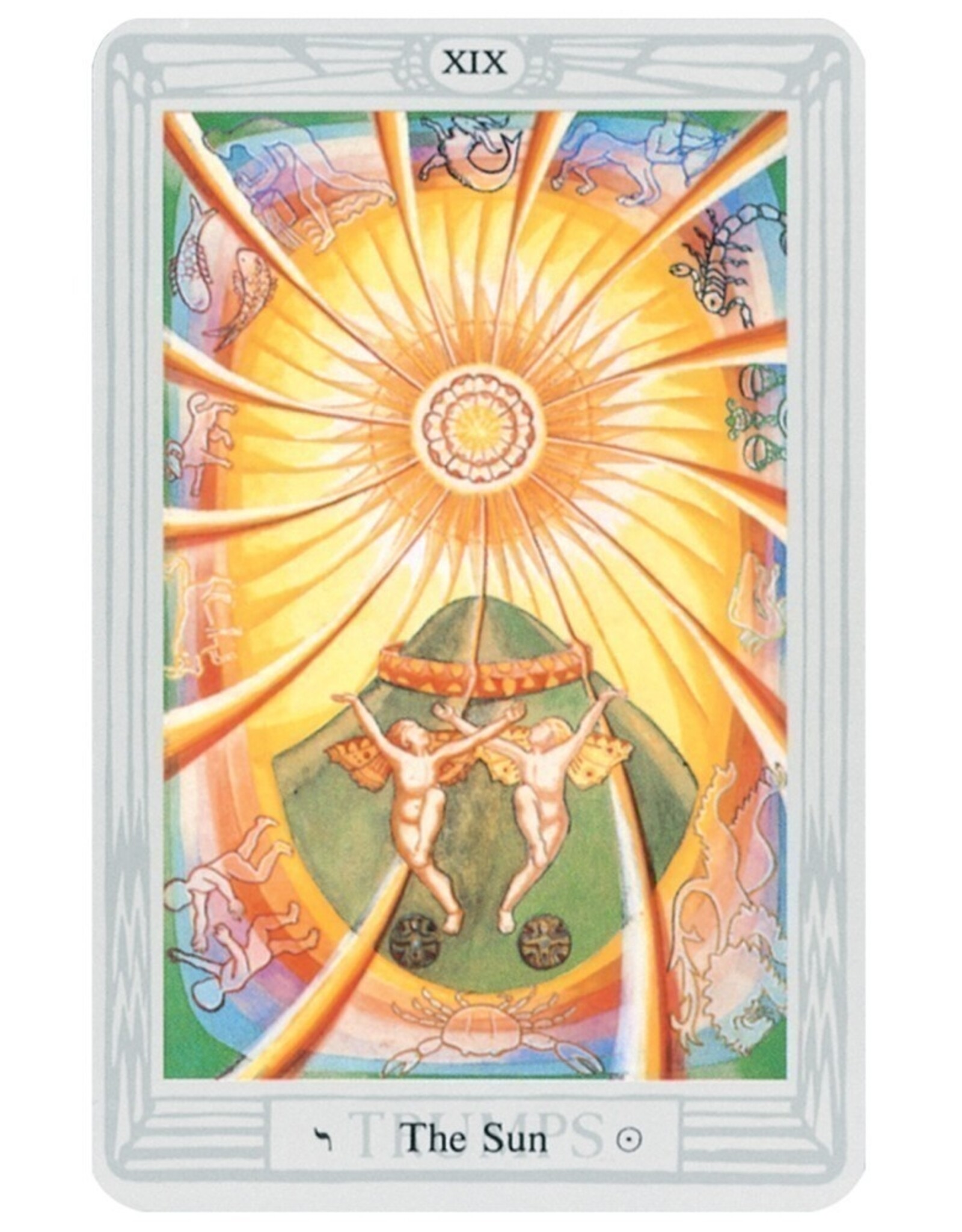 US Games Thoth Tarot Deck-Small