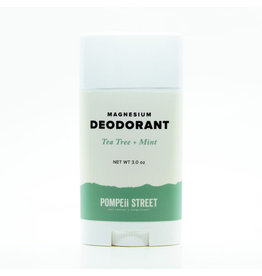 Pompeii Tea Tree + Mint Magnesium Deodorant