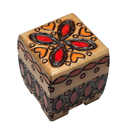 Enchanted Boxes Ruby Wood Box