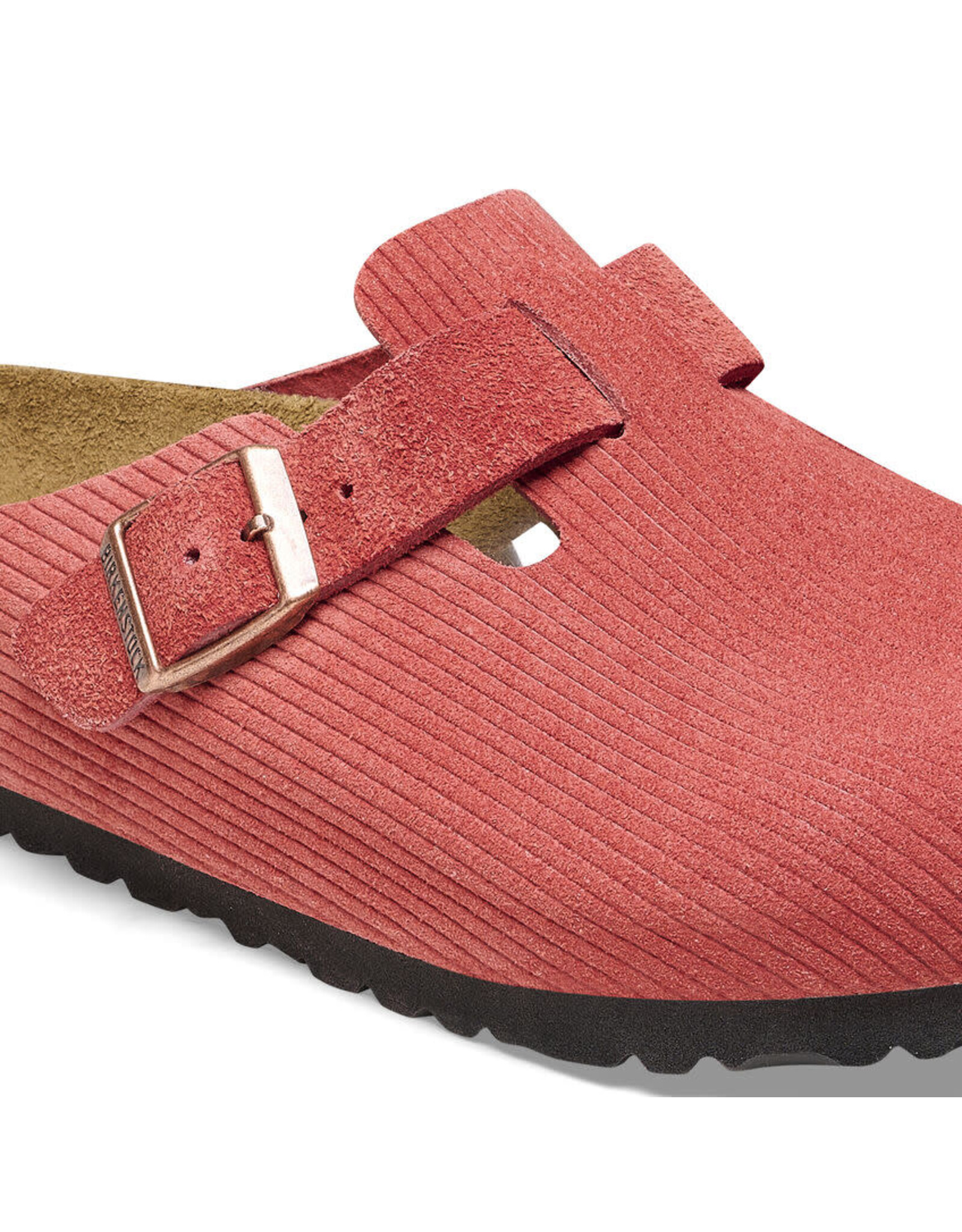 Birkenstock Boston Corduroy Suede Embossed Clog