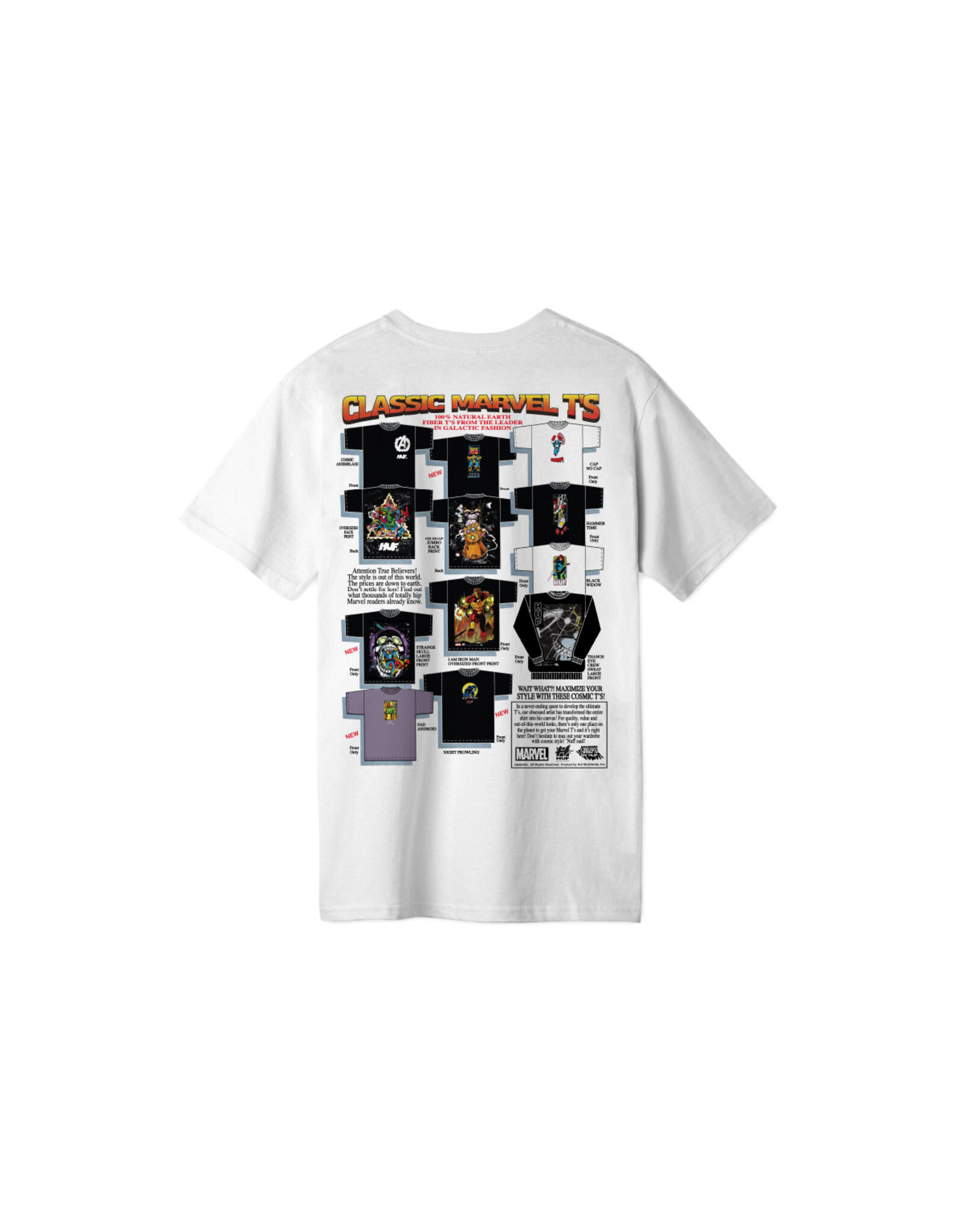 HUF Worldwide S/S Galactic Tee Shirt
