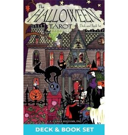 US Games Halloween Tarot Deck/Book