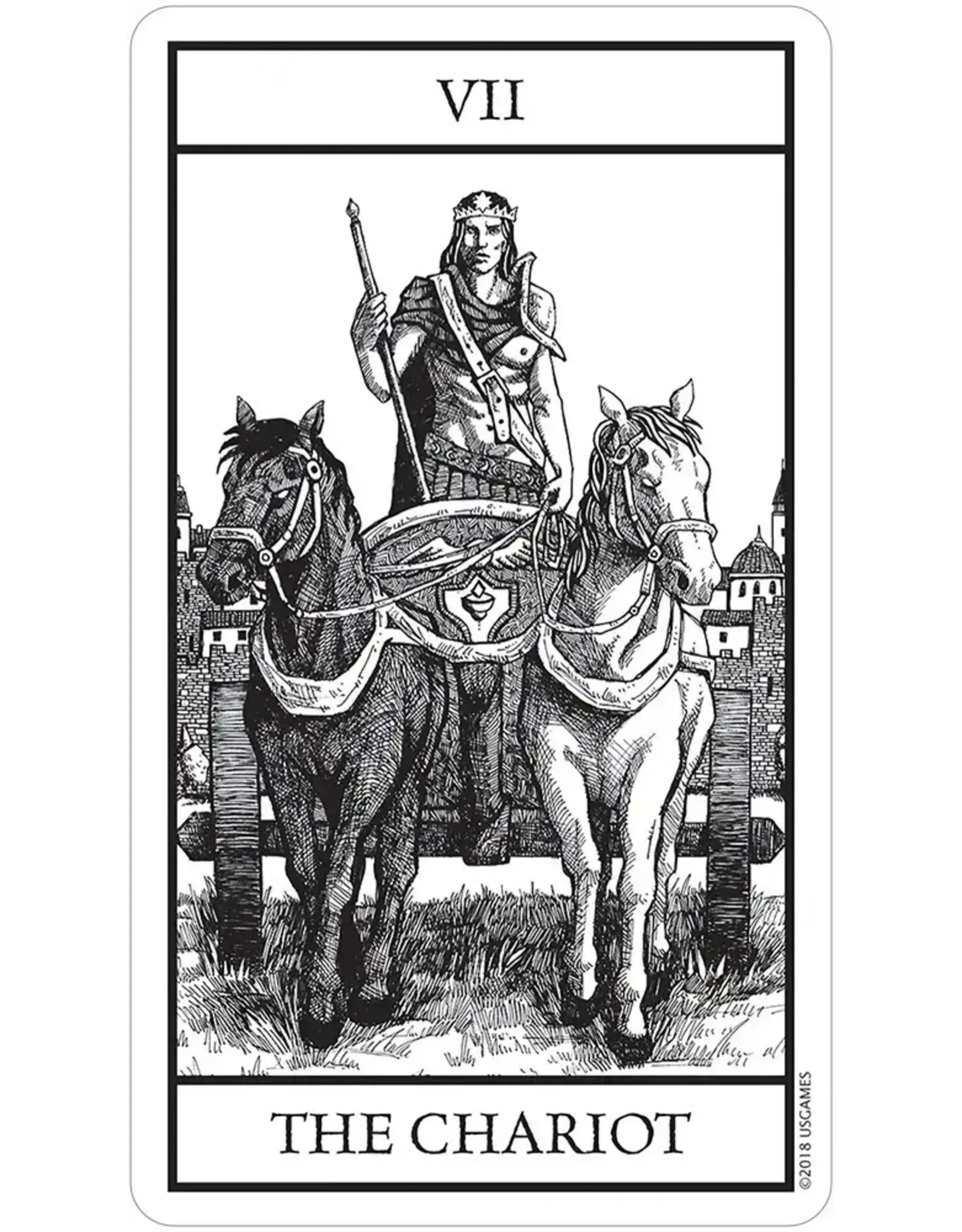 US Games Bianco Nero Tarot