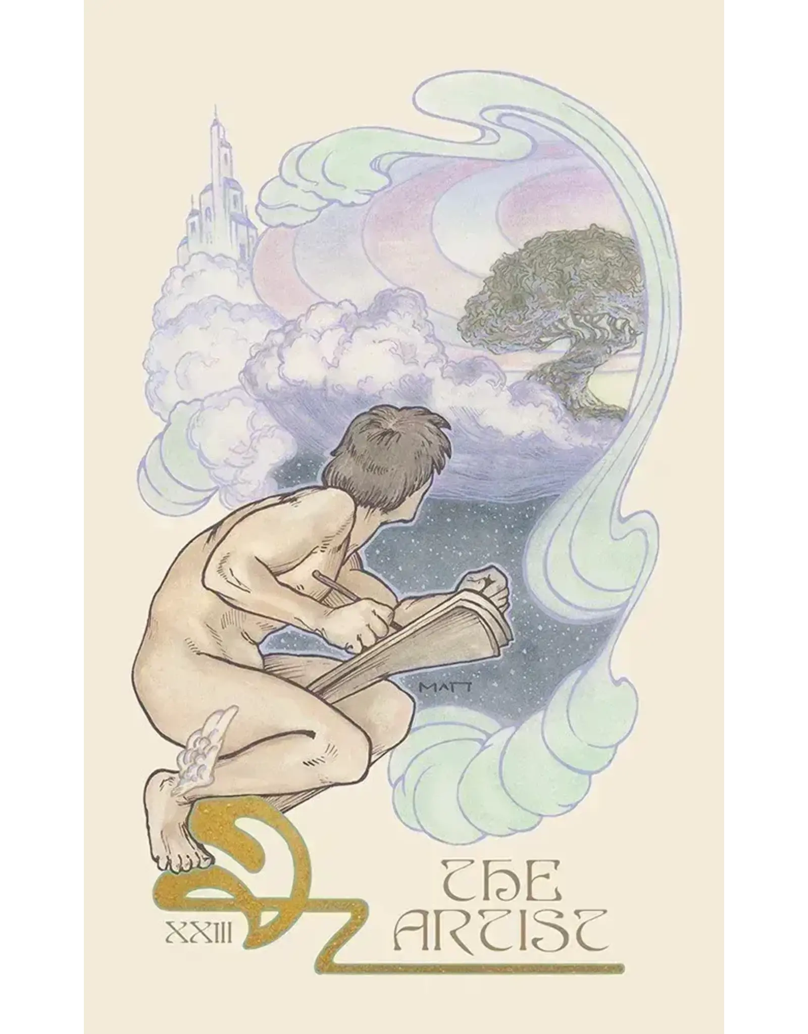 US Games Ethereal Visions Illuminated Tarot Deck