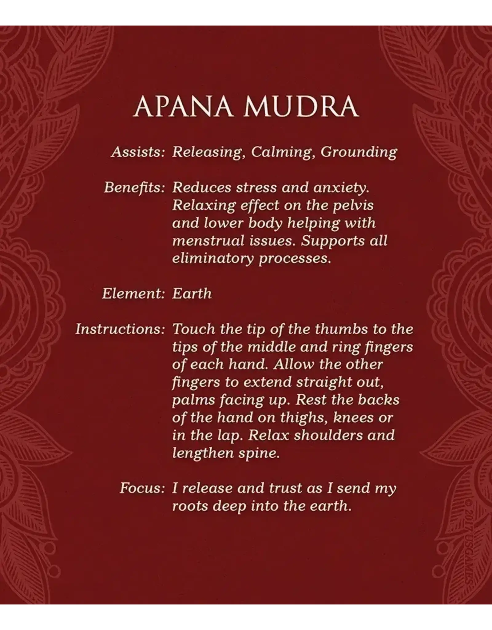 US Games Mudras for Awakening