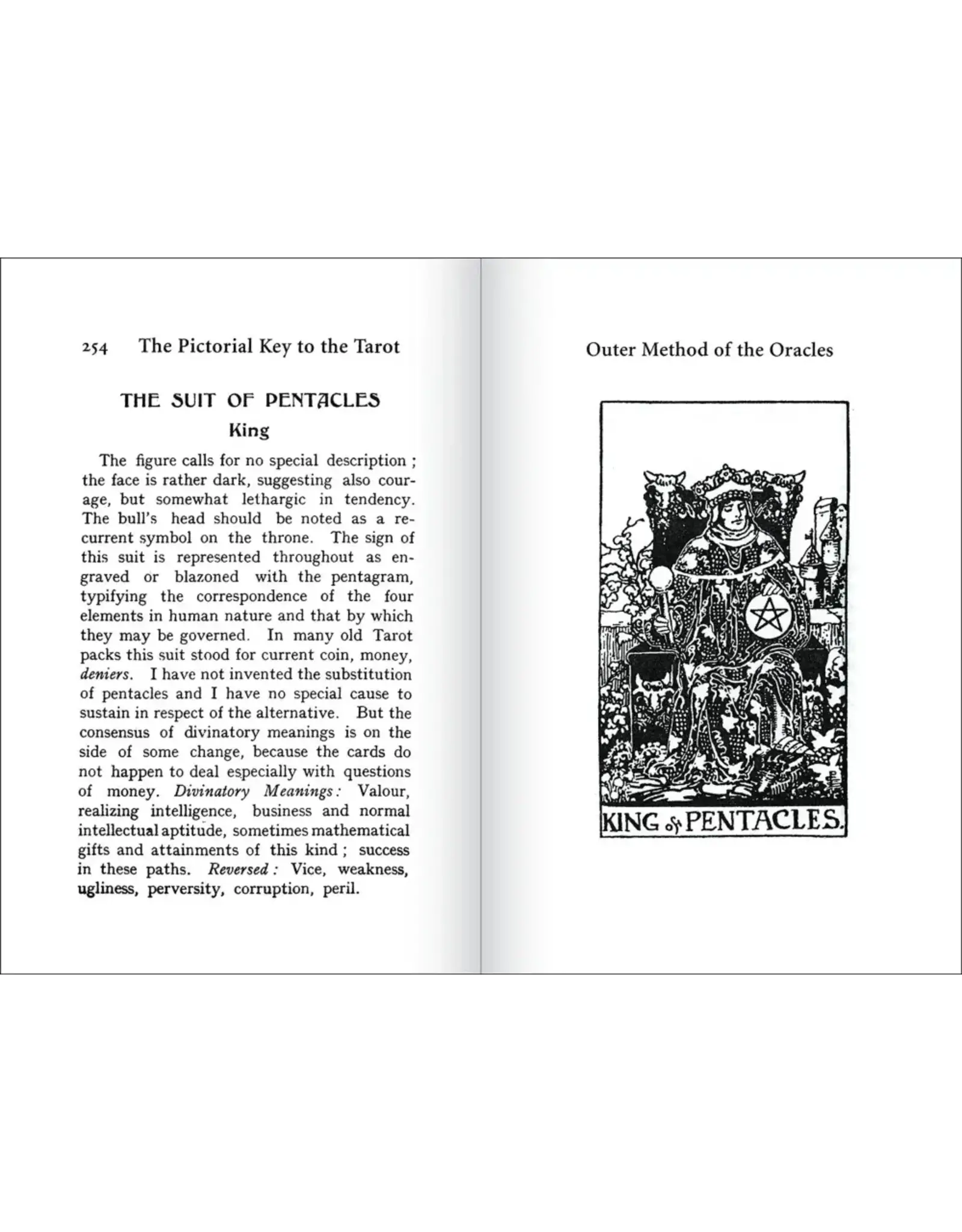 US Games The Pictoral Key to the Tarot Book