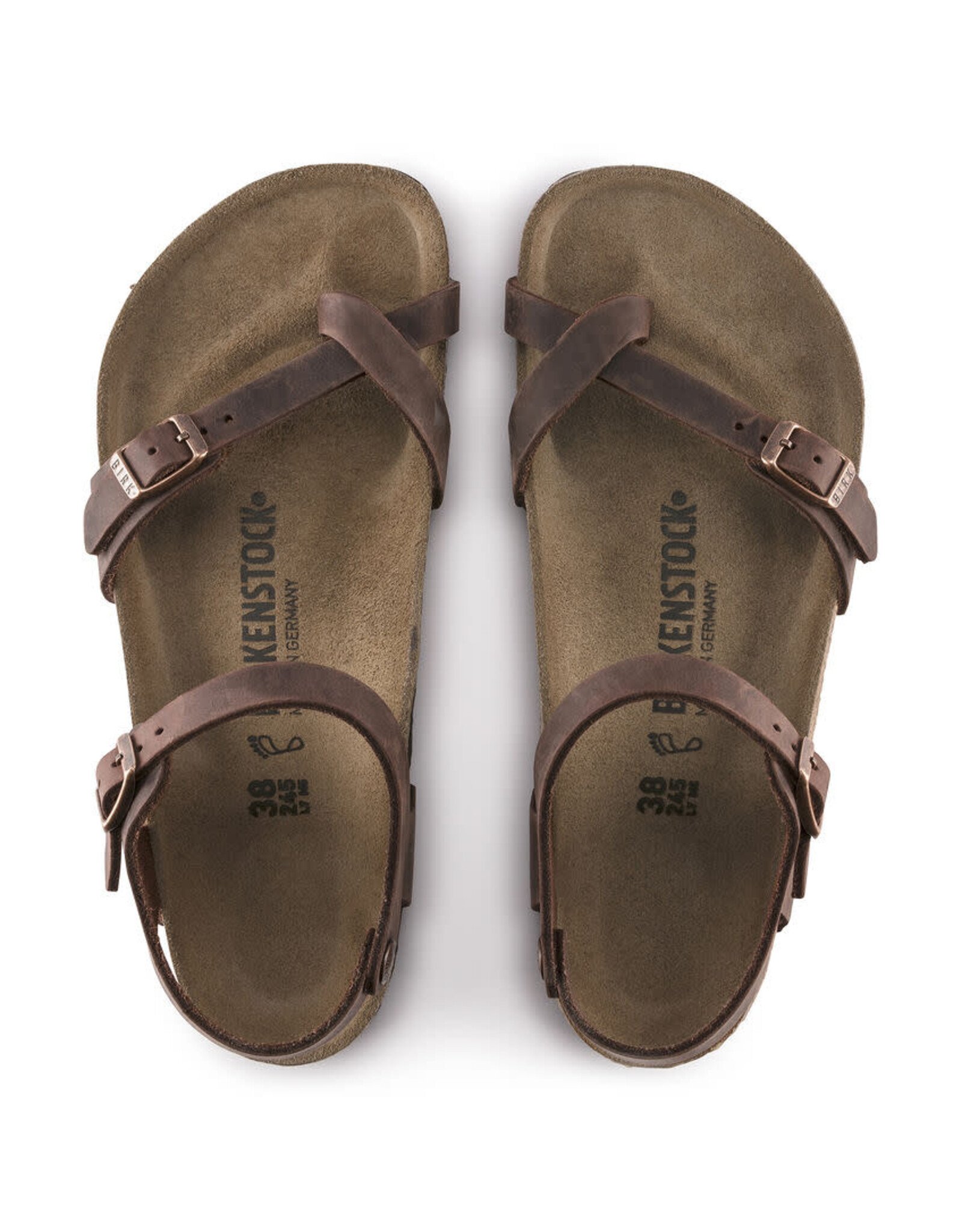 Birkenstock Taormina Sandal Oiled Leather Sandal