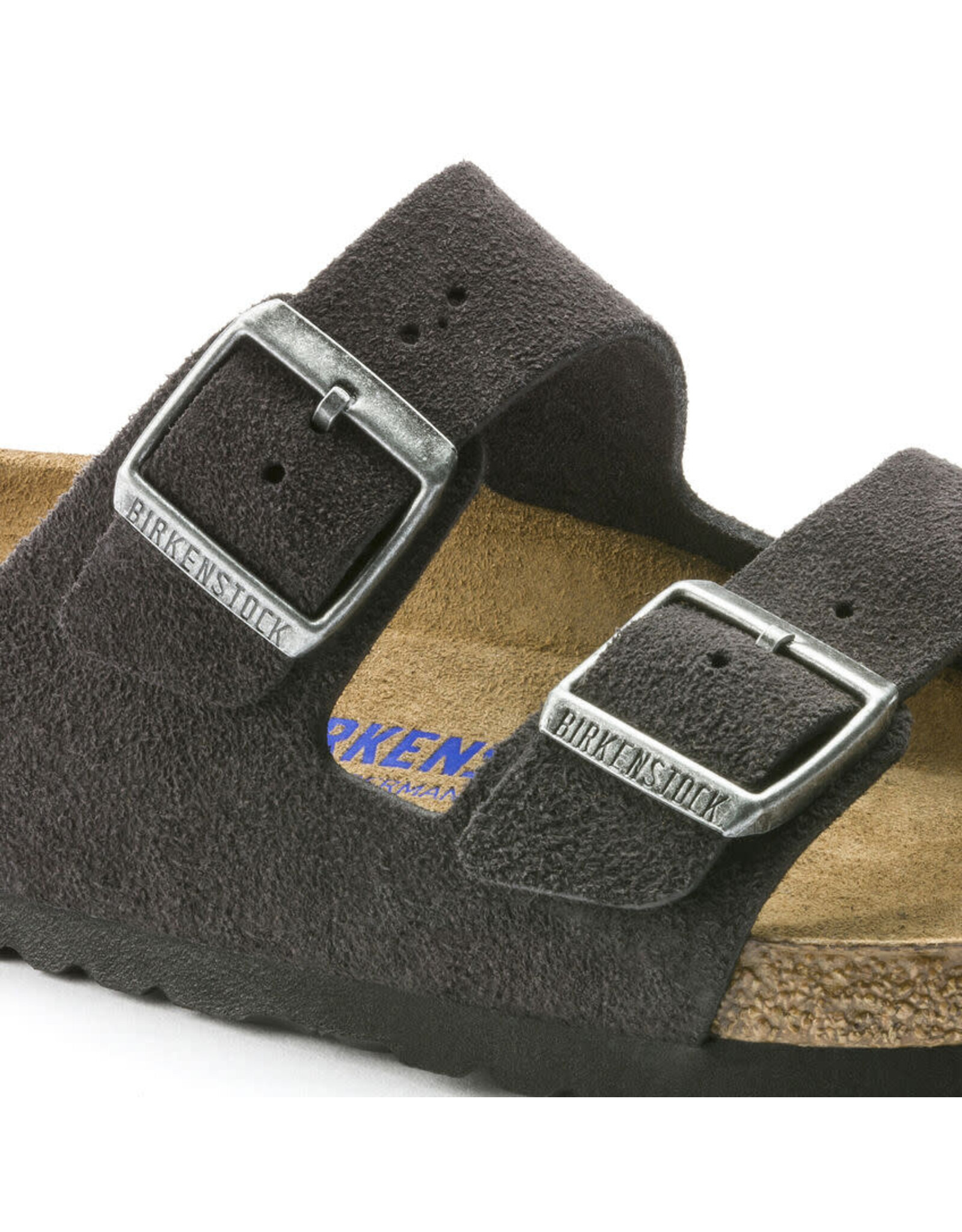 Birkenstock Arizona Suede Sandal Soft Footbed